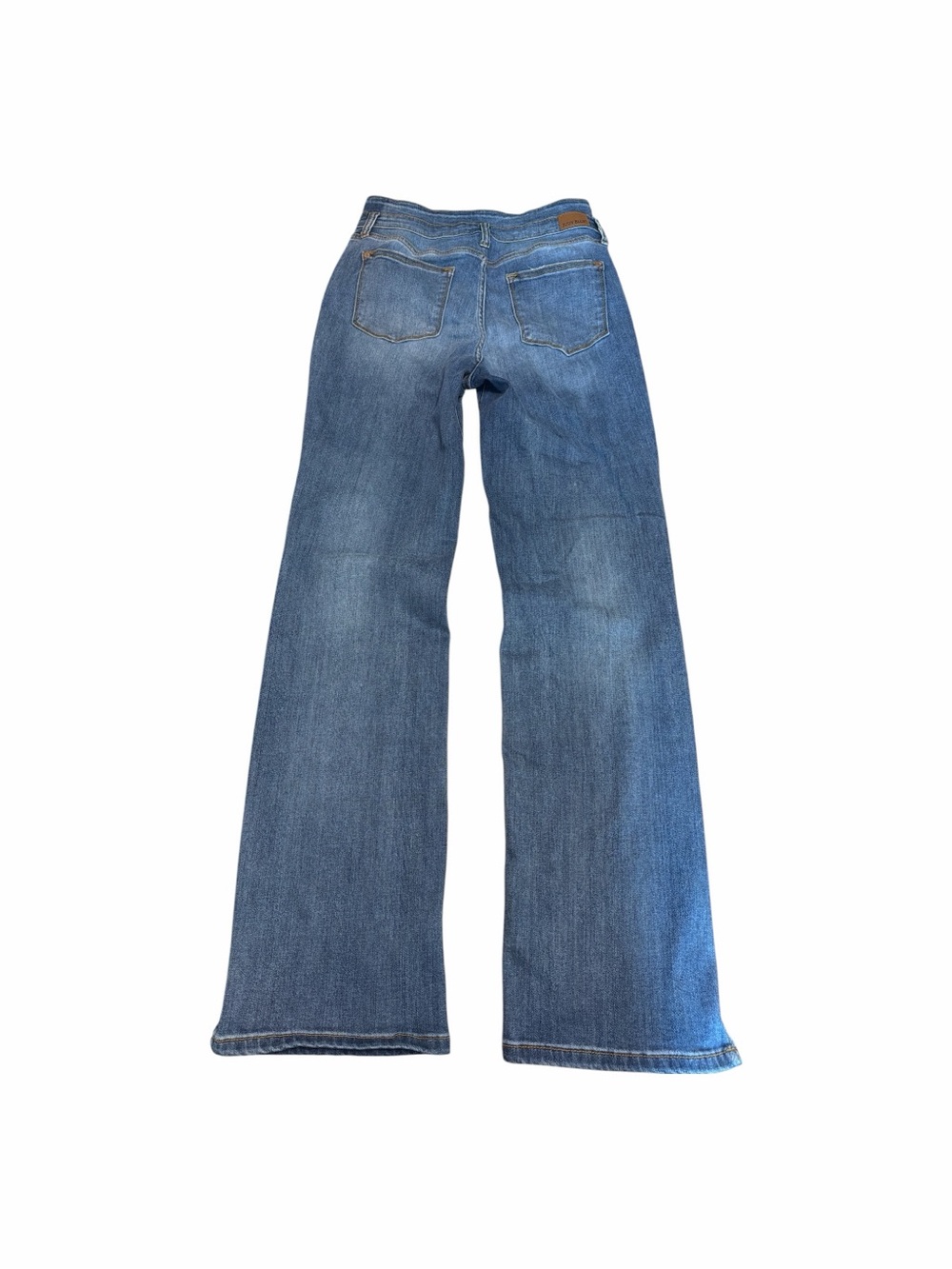 Judy Blue High Rise Straight Fit Distressed Side Slit Jeans 9/29 - Picture 2 of 6